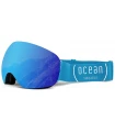 Mascaras de Esquí y Snowboard Ocean Arlberg Blue Revo Blue
