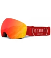 Mascaras de Esquí y Snowboard Ocean Arlberg Red Revo Red