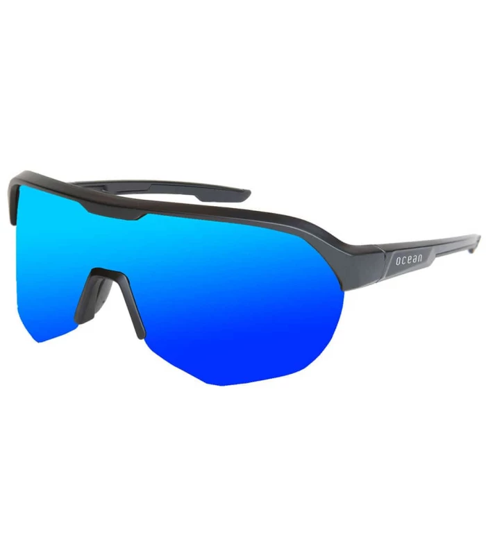 Gafas de Sol Ciclismo - Running Ocean Trail Black Revo Blue