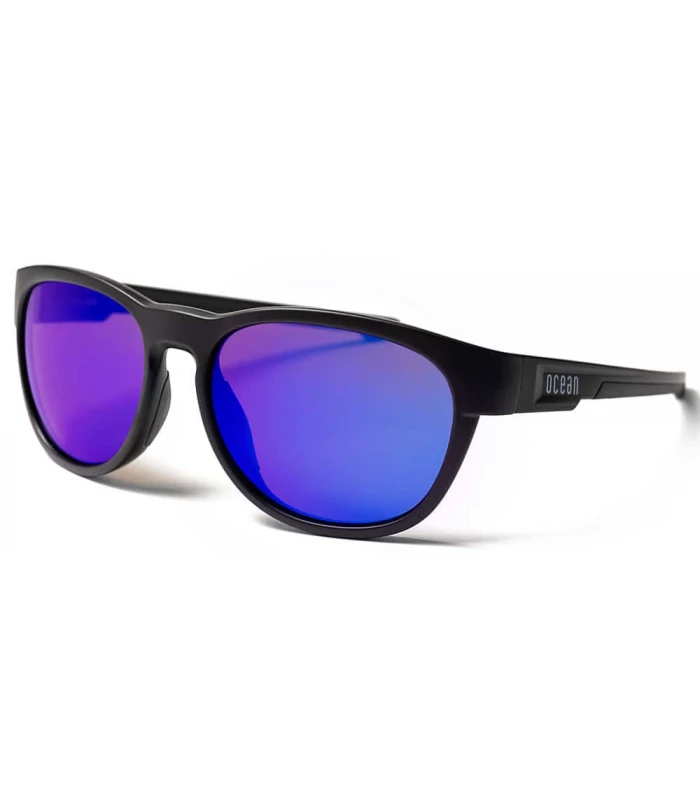 Gafas de Sol Casual Ocean Goldcoast Matte Black Revo Blue