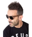 Gafas de Sol Casual Ocean Shark Wood Smoke