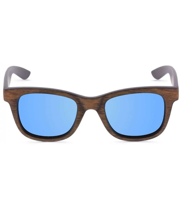 Gafas de Sol Casual Ocean Shark Wood Blue