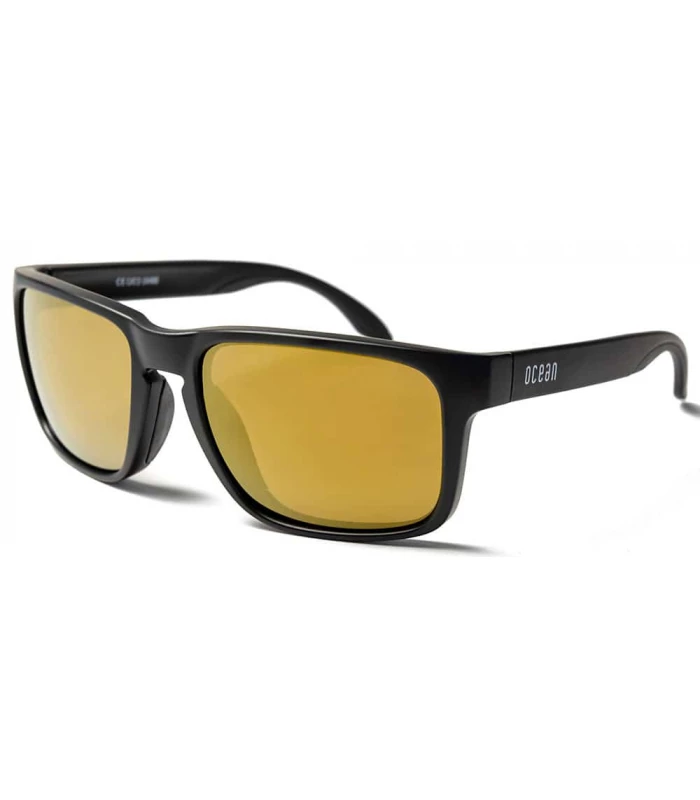 Gafas de Sol Casual Ocean Waimea Matte Black Revo Gold