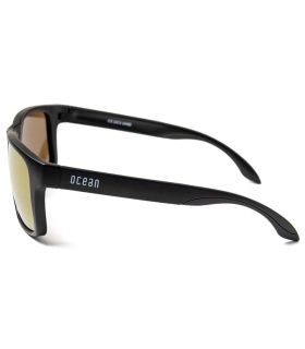 Gafas de Sol Casual Ocean Waimea Matte Black Revo Gold