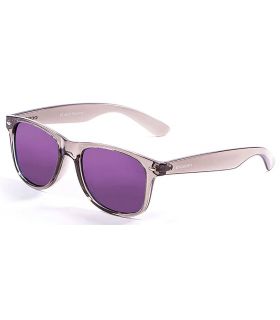 Gafas de Sol Casual Ocean Beach Wayfarer Transparent Violet