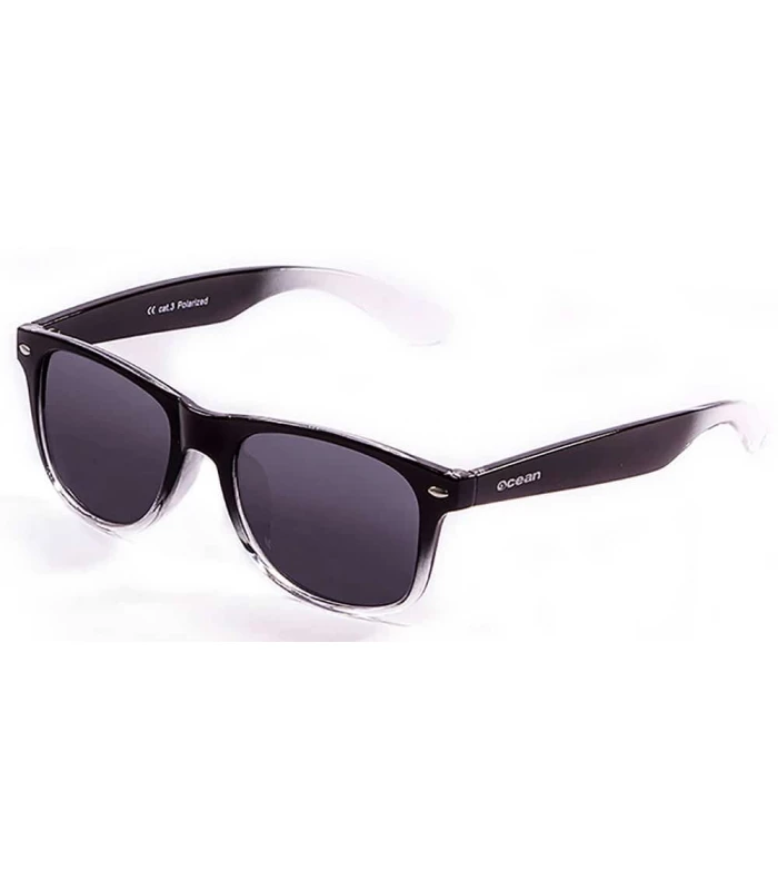 Gafas de Sol Casual Ocean Beach Wayfarer Black Smoke