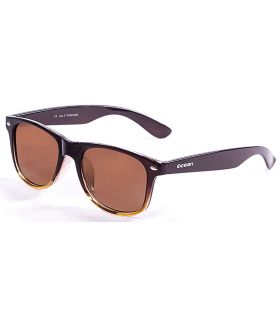 Gafas de Sol Casual Ocean Beach Wayfarer Brown