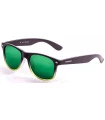 Gafas de Sol Casual Ocean Beach Wayfarer Black Green