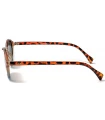 Gafas de Sol Casual Ocean Lille Matte Brown Blue Smoke