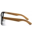 Gafas de Sol Casual Ocean Beach Wood Black Smoke