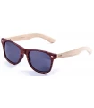 Gafas de Sol Casual Ocean Beach Wood Brown Smoke