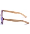 Gafas de Sol Casual Ocean Beach Wood Brown Blue