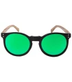 Gafas de Sol Casual Ocean Lizard Wood Black Brown Green
