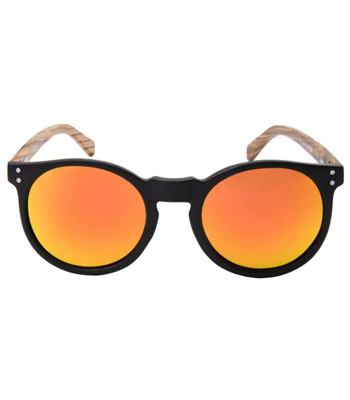 Gafas de Sol Casual Ocean Lizard Wood Black Brown Red