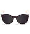 Gafas de Sol Casual Ocean Lizard Wood Black Bamboo Smoke