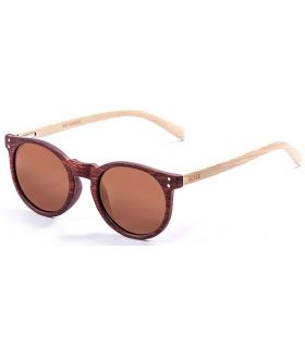 Gafas de Sol Casual Ocean Lizard Wood Brown