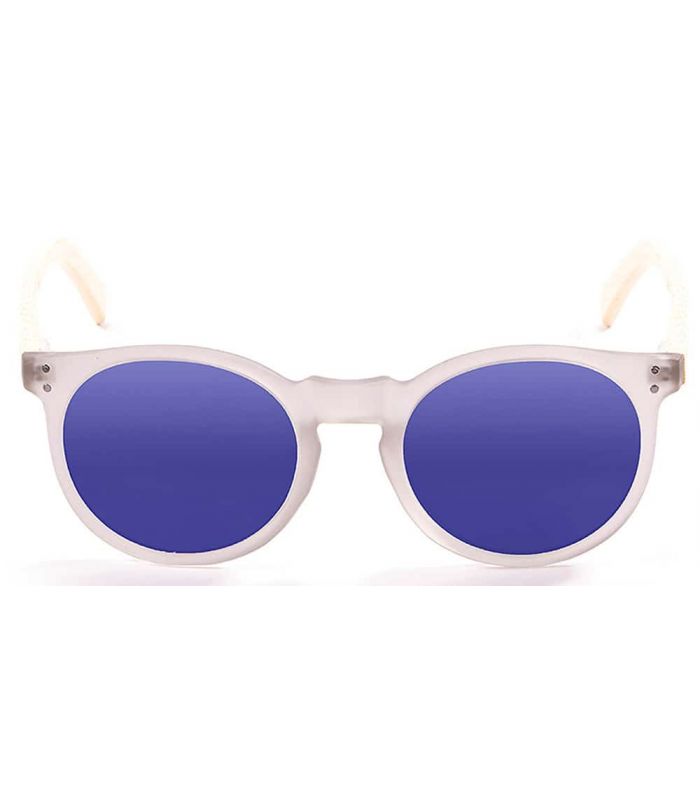 Gafas de Sol Casual Ocean Lizard Wood White Blue