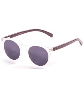 Gafas de Sol Casual Ocean Lizard Wood White Smoke