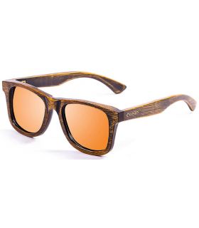 Gafas de Sol Casual Ocean Nelson Bambo Revo Orange