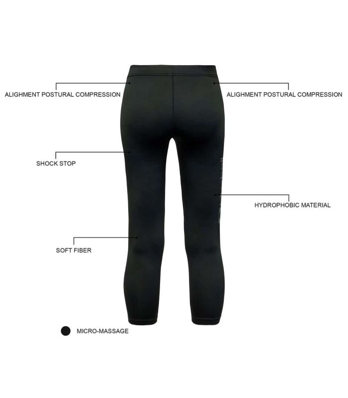 Mallas running Blueball BB100036 Mallas 3/4 Compresion W