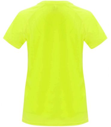 Camisetas técnicas running Roly Camiseta Bahrain W Amarillo
