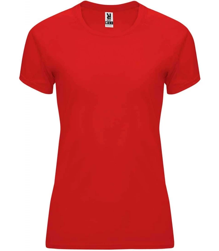 Camisetas técnicas running Roly Camiseta Bahrain W Rojo