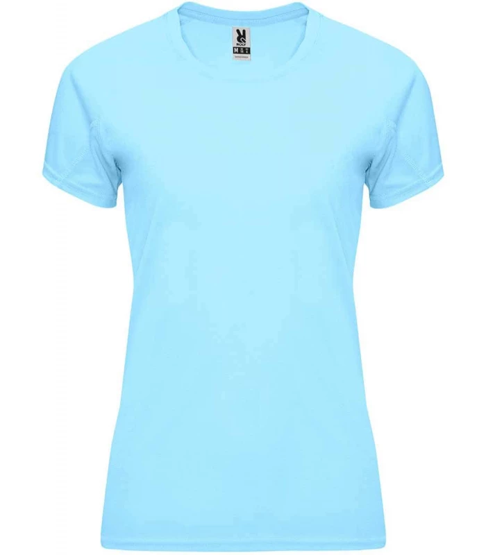 Camisetas técnicas running Roly Camiseta Bahrain W Celeste