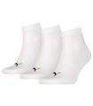 Calcetines Running Puma Pack 3 Calcetines Tobillero Blanco