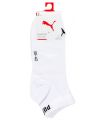 Calcetines Running - Puma Pack 3 Calcetines Tobillero Blanco blanco Zapatillas Running