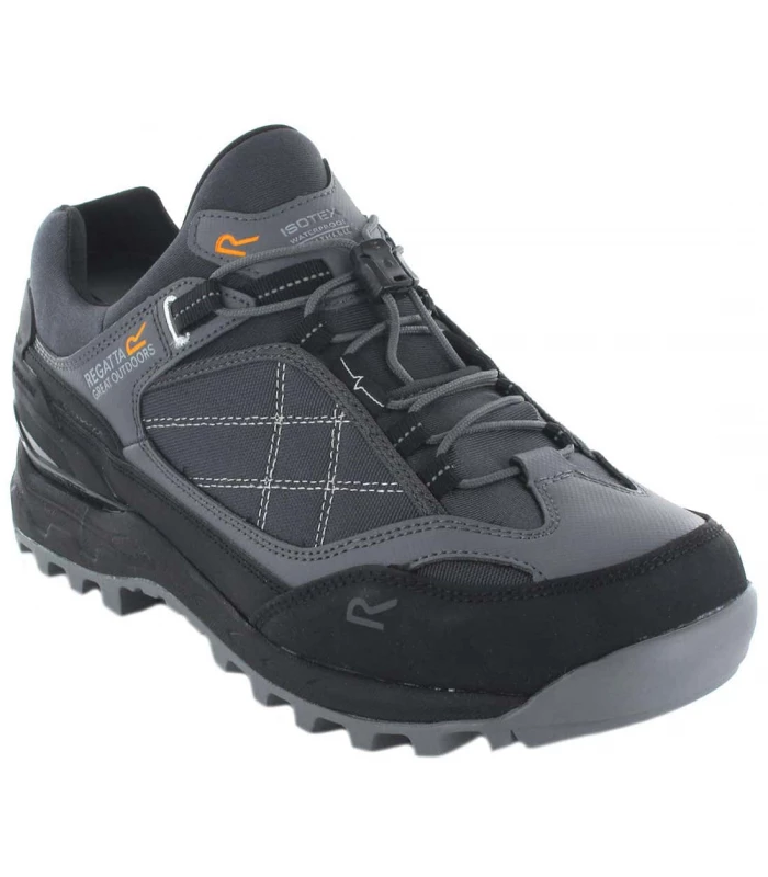 Zapatillas Trekking Hombre Regatta Samaris Pro Low Gris