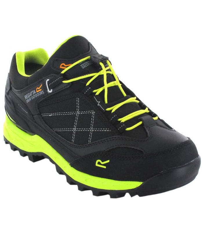 Zapatillas Trekking Hombre Regatta Samaris Pro Low Negro