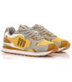 Calzado Casual Mujer - Mustang Joggo Gris amarillo Lifestyle