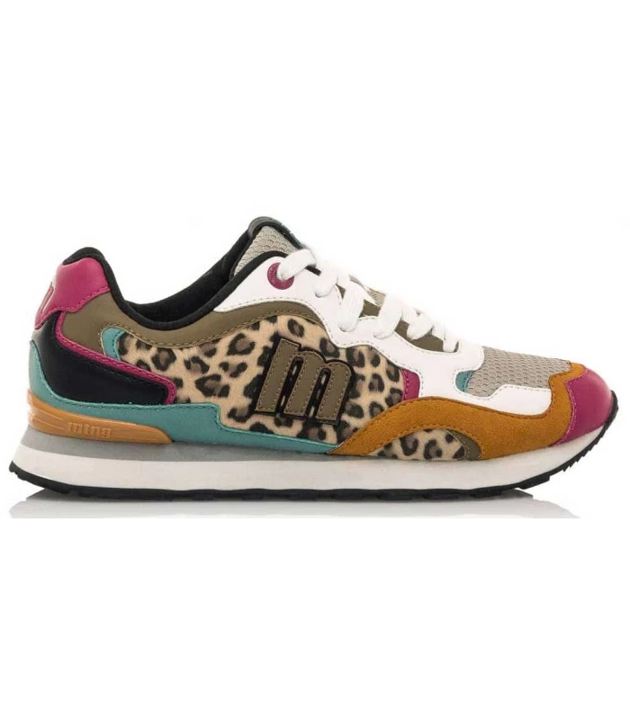 Calzado Casual Mujer Mustang Joggo Leopard