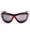 Gafas de Sol Deportivas Ocean Tierra de Fuego Shiny Red / Smoke