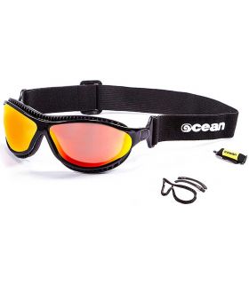 Gafas de Sol Deportivas Ocean Tierra de Fuego Shiny Black / Revo