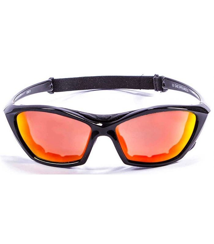 Gafas de Sol Deportivas Ocean Lake Garda Matte Black / Revo