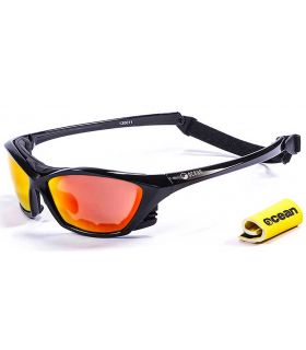 Gafas de Sol Deportivas Ocean Lake Garda Matte Black / Revo