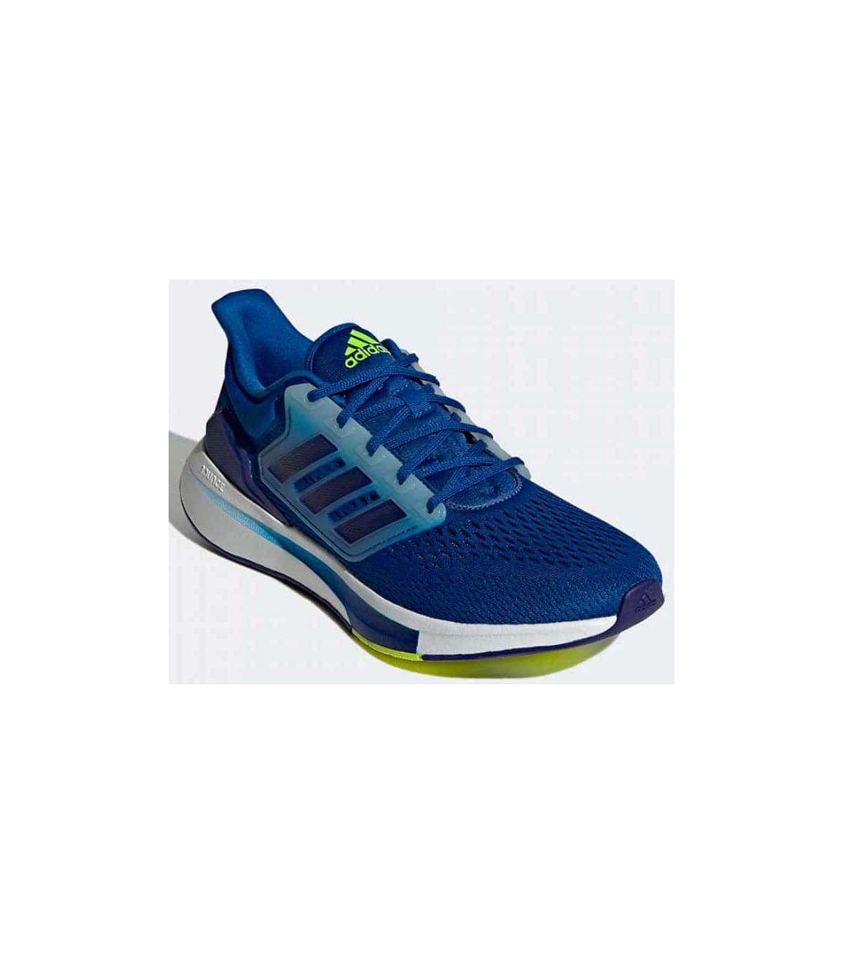 Adidas azules hombre running sales