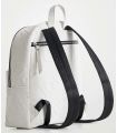 Casual Backpacks Uneven Small Backpack White logos