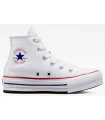 Converse Bota Chuck Taylor All Star Eva Lift Platform Blanco