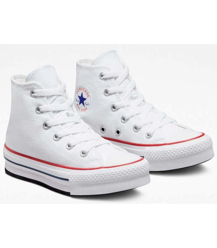 Converse Bota Chuck Taylor All Star Eva Lift Platform Blanco