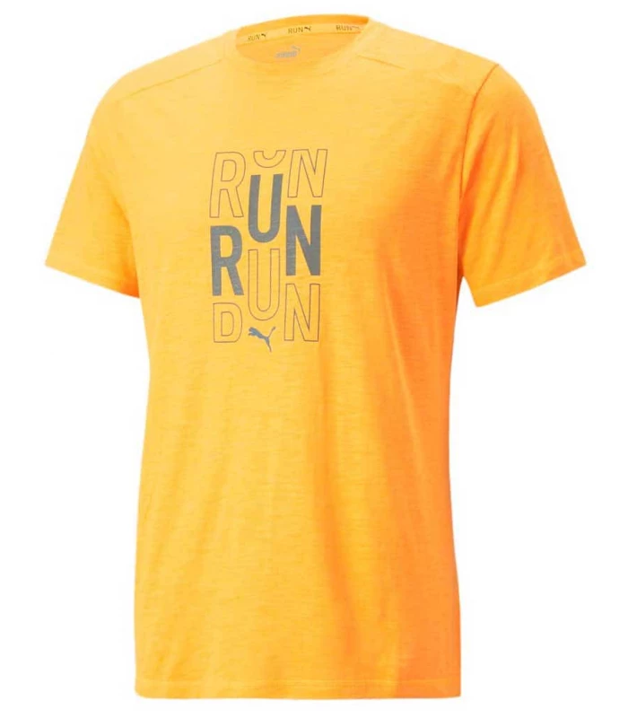 Camisetas técnicas running Puma Camiseta Run Logo SS Tee