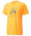 Camisetas técnicas running Puma Camiseta Run Logo SS Tee