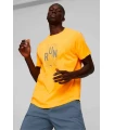 Camisetas técnicas running Puma Camiseta Run Logo SS Tee