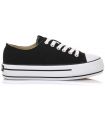 Casual Footwear Woman Mustang Bigger X Black canvas