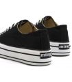 Casual Footwear Woman Mustang Bigger X Black canvas