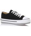 Mustang Bigger X Black canvas - Casual Footwear Woman