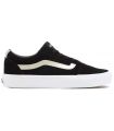 Calzado Casual Mujer - Vans Ward Metallic negro Lifestyle
