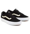 Calzado Casual Mujer - Vans Ward Metallic negro Lifestyle