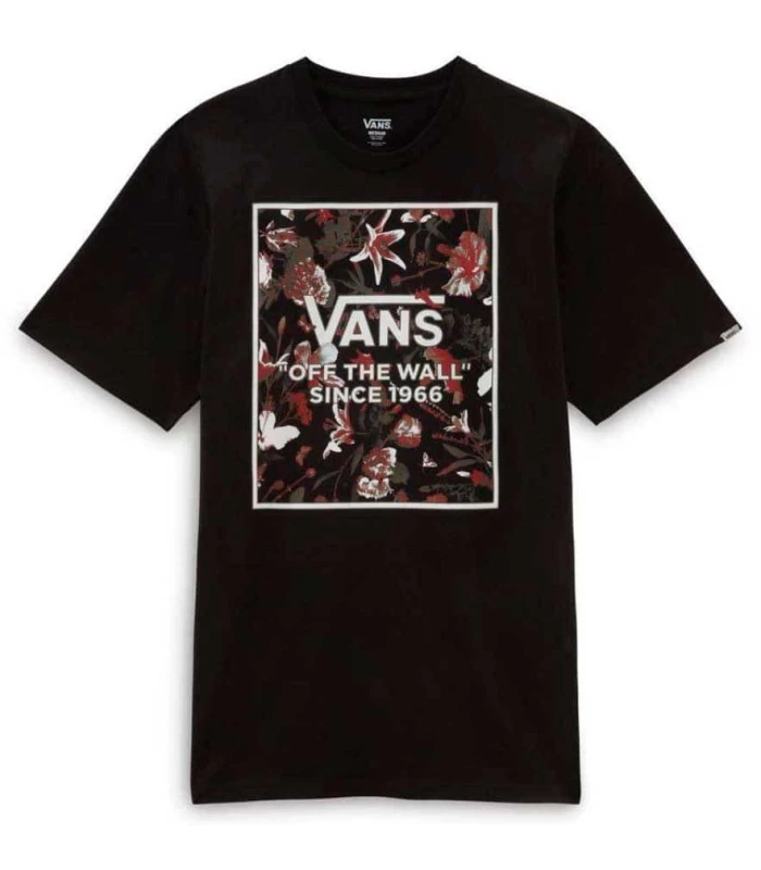 T-shirts Lifestyle Vans Camiseta Vans Night Garden Box-B Noir